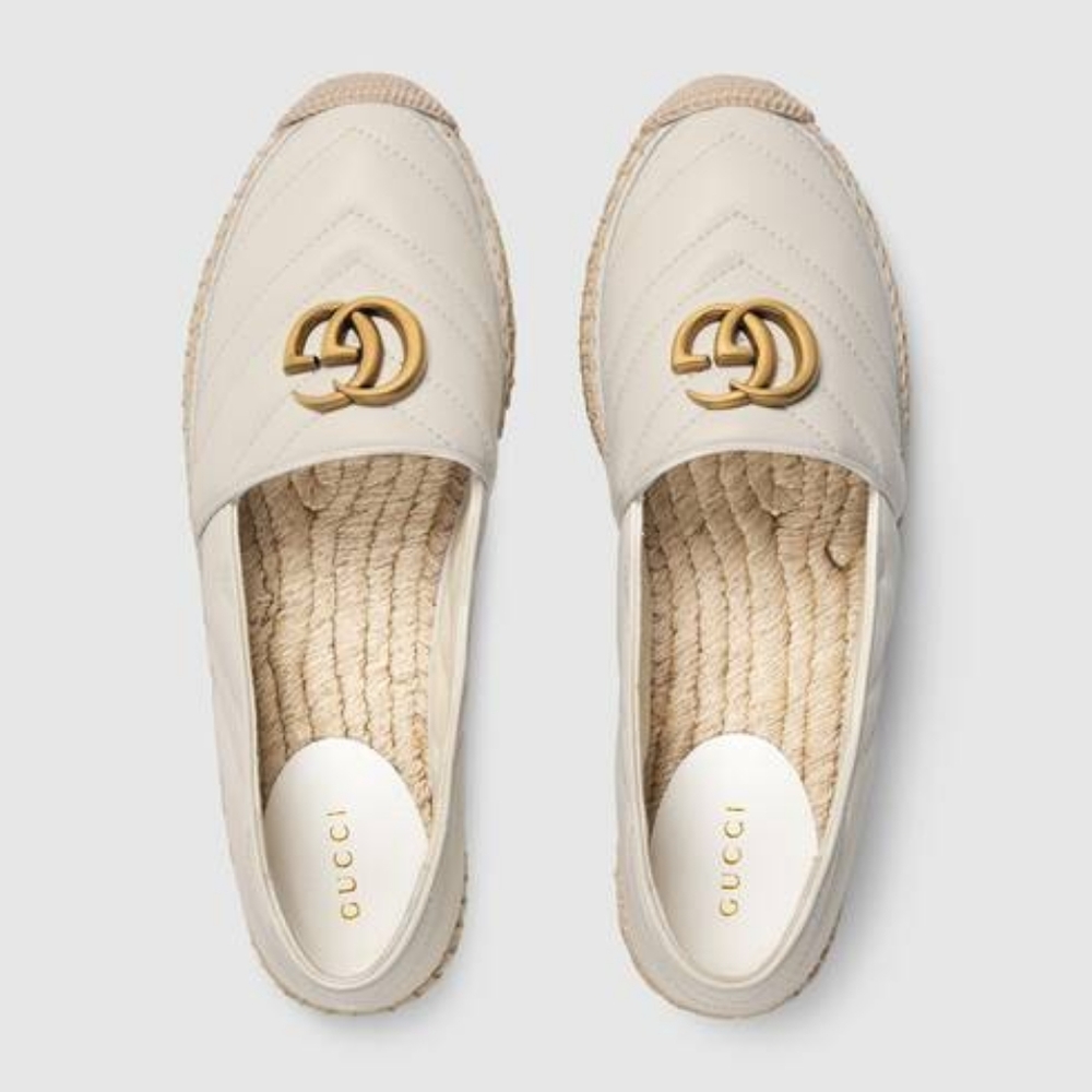 Gucci Nappa Charlotte Marmont Espadrilles - Picture 11 of 11